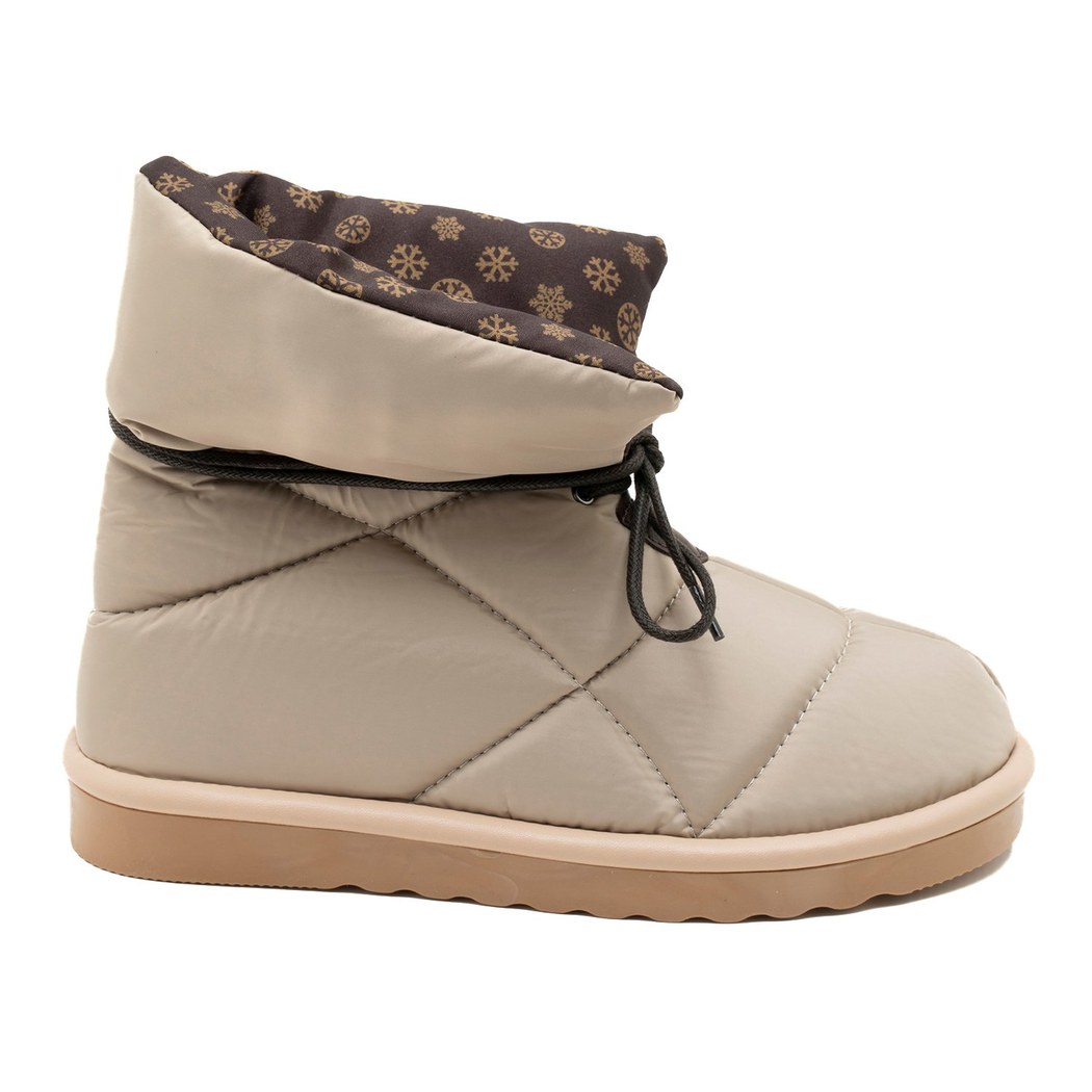 Dracul Bej Kadın Kapitone Detaylı Bot