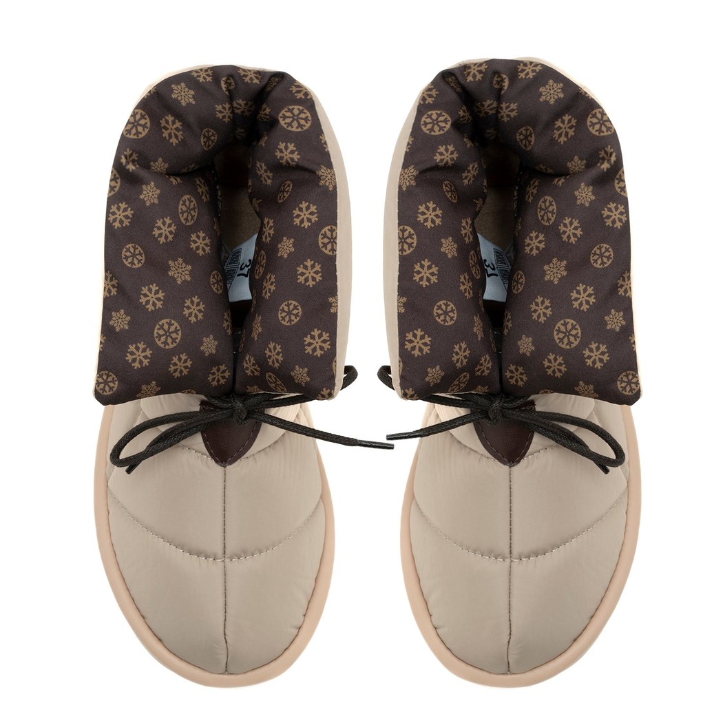 Dracul Bej Kadın Kapitone Detaylı Bot