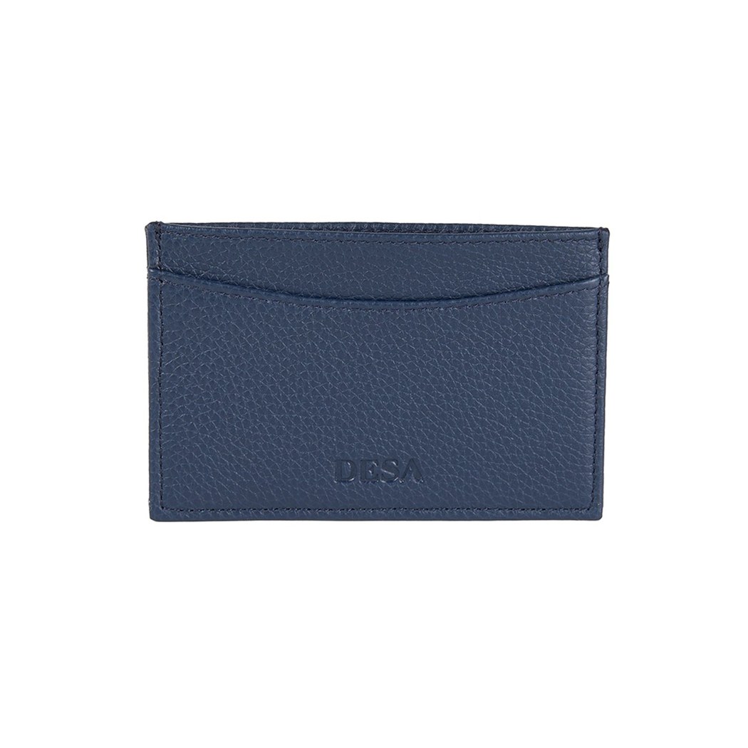 Dukinea Lacivert Kadın Kroko Baskılı Deri Kartlık