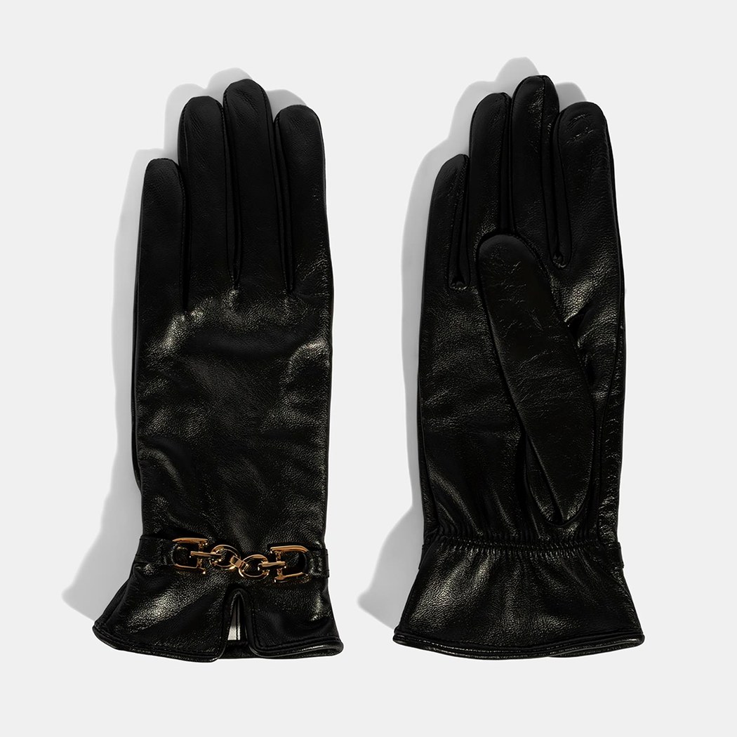 EE-540 KADIN TOKALI DERİ ELDİVEN