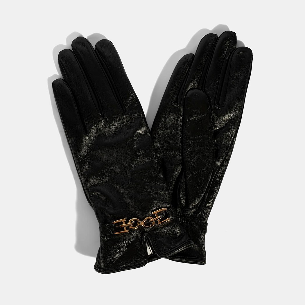 EE-540 KADIN TOKALI DERİ ELDİVEN