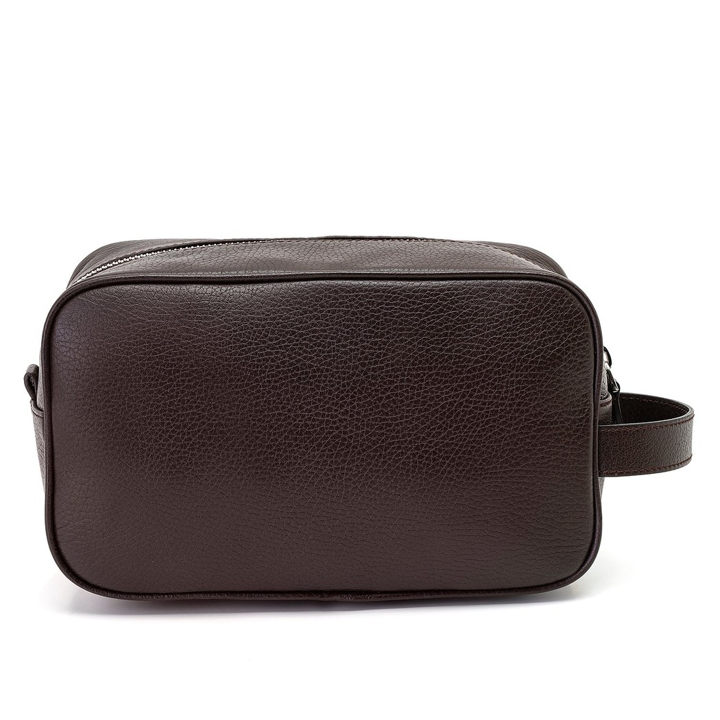 Eldon Kahve Erkek Deri Tıraş El Çantası