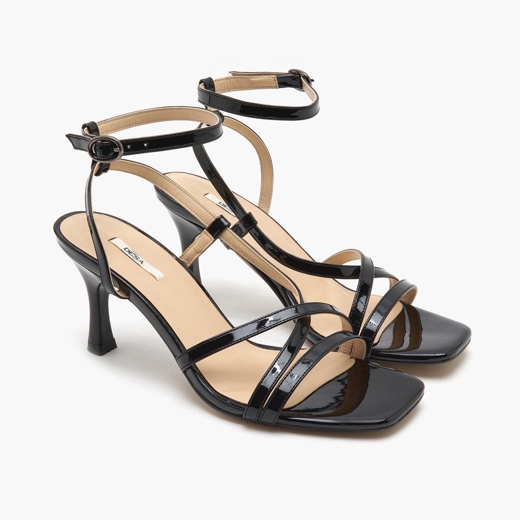 Eleanor Siyah Kadın Sandalet