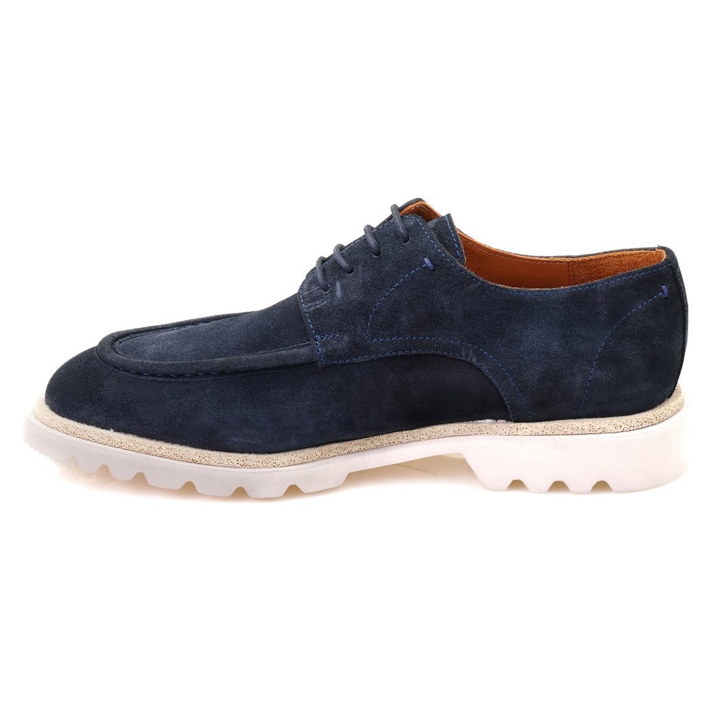 Elena Lacivert Erkek Günlük Süet Deri Ayakkabı