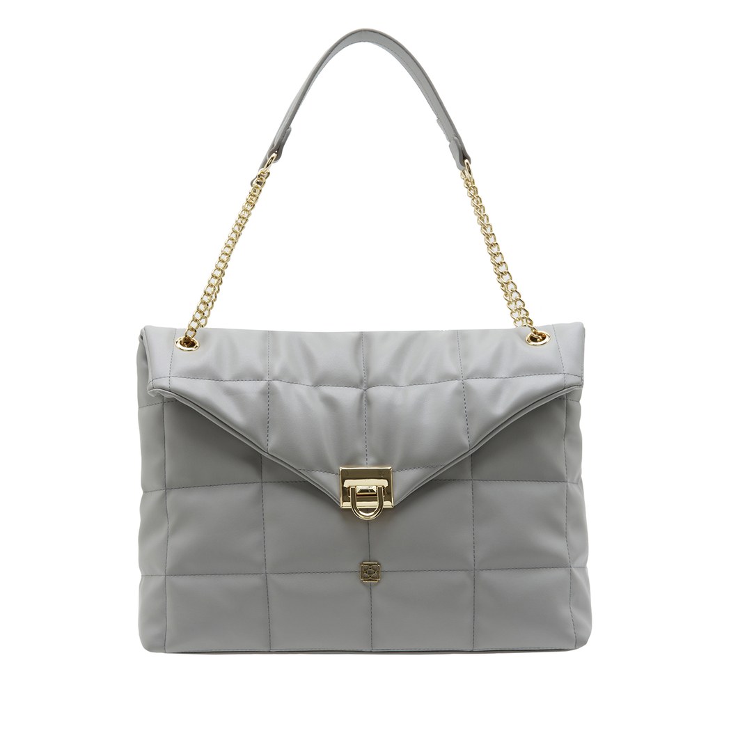 Elroy Gri Kadın Zincir Detaylı Omuz Çantası