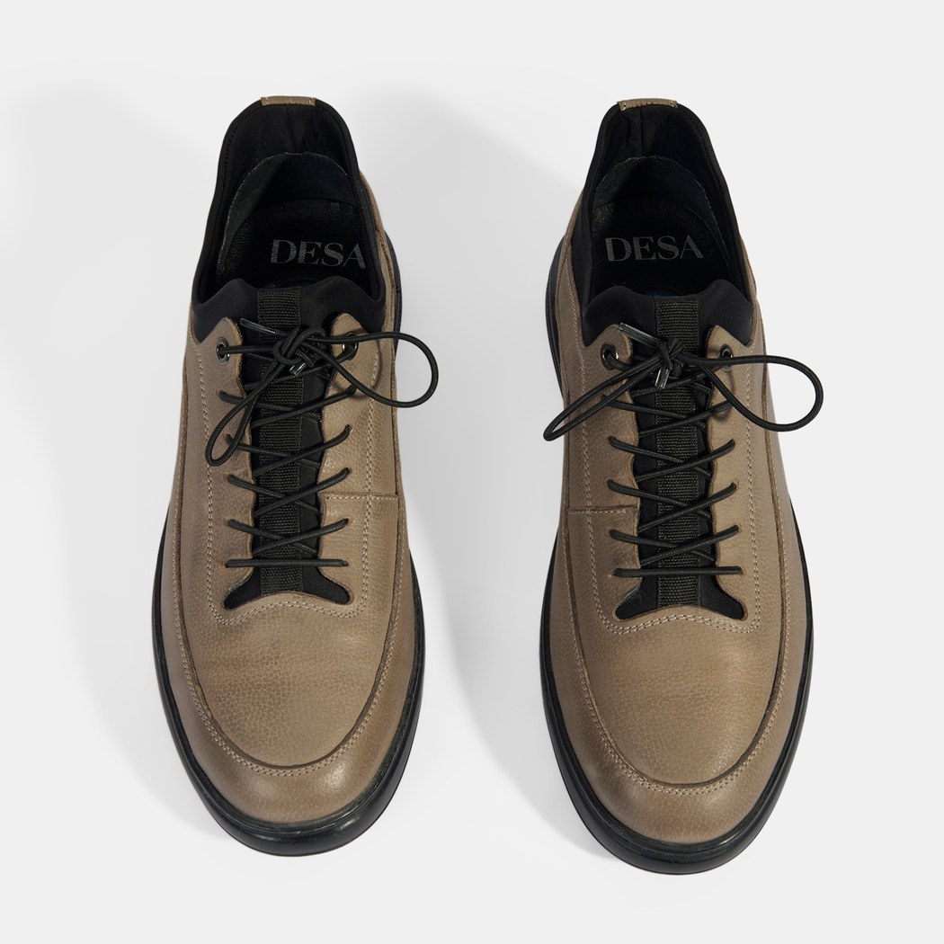 Elysia Gri Erkek Bağcıklı Günlük Ayakkabı