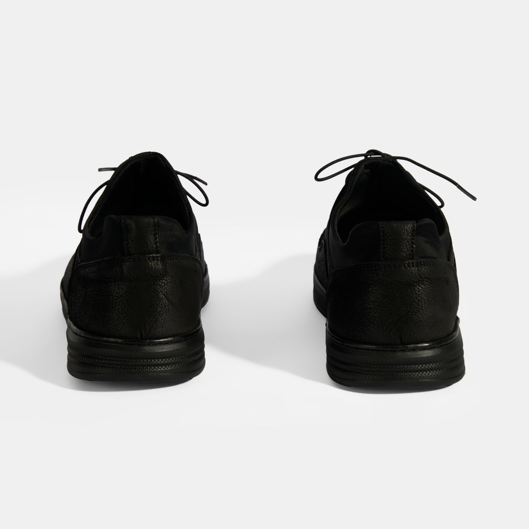 Elysia Siyah Erkek Bağcıklı Günlük Ayakkabı