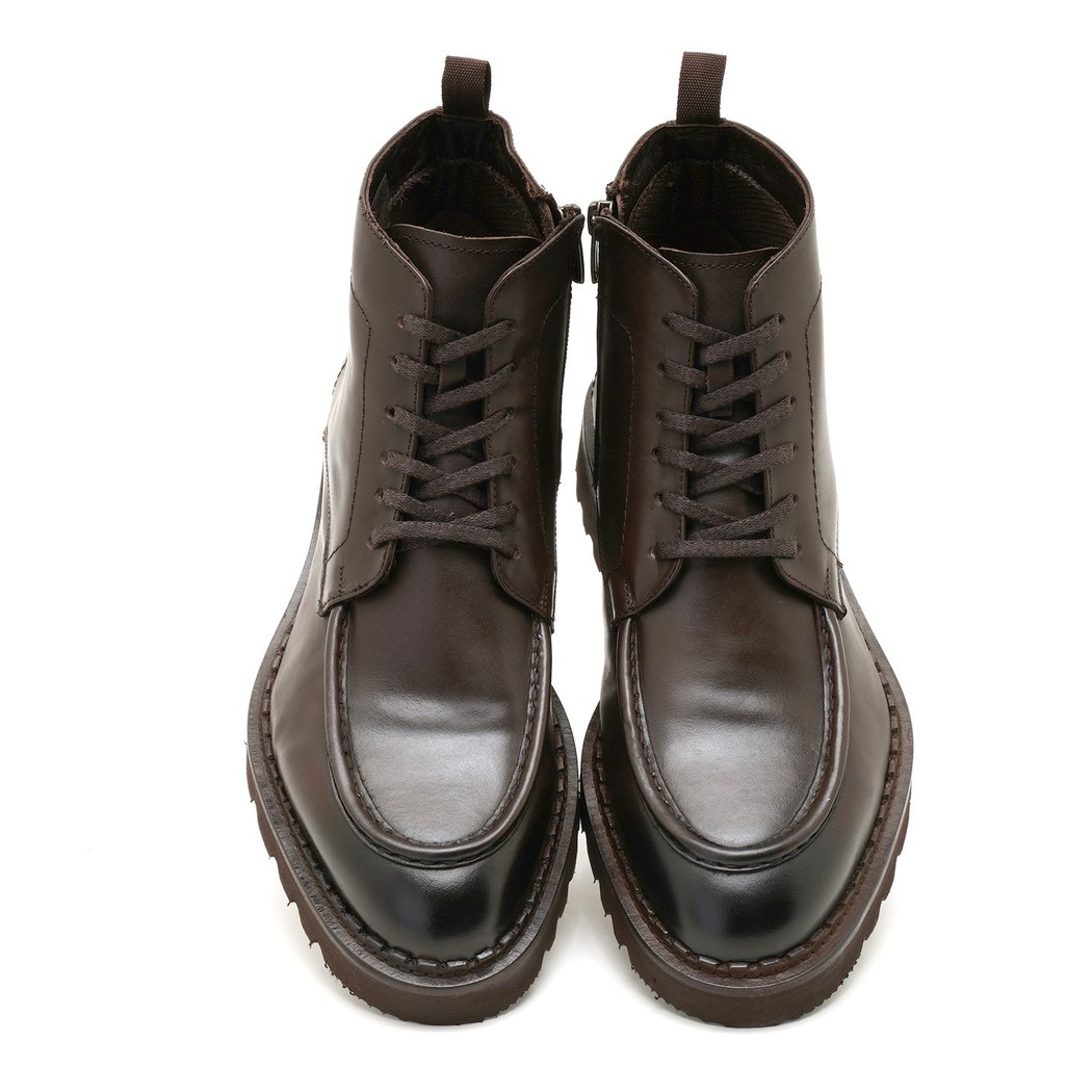 Emelia Kahve Erkek Deri Bot