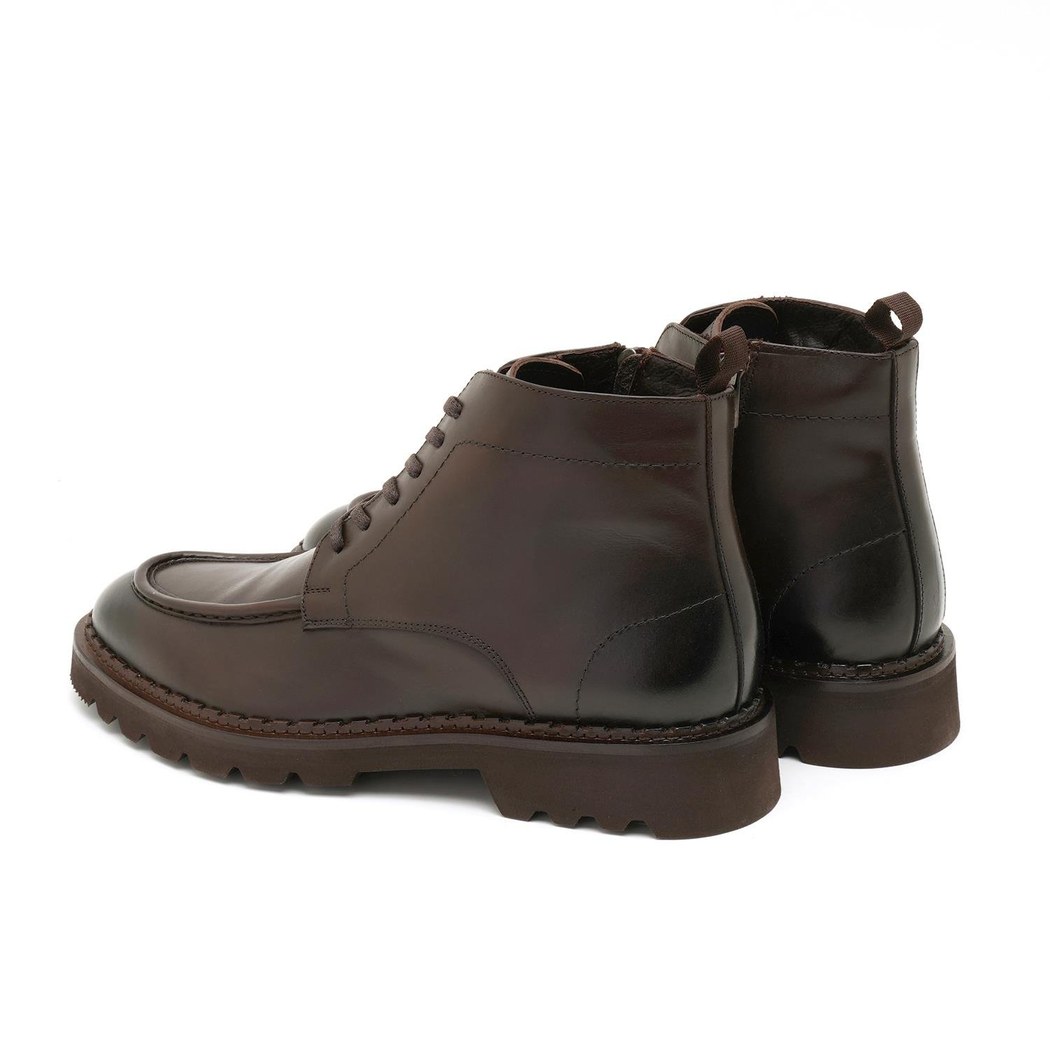 Emelia Kahve Erkek Deri Bot