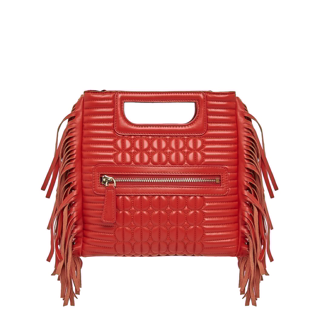 Emelina Kadın Deri Püsküllü El Çantası