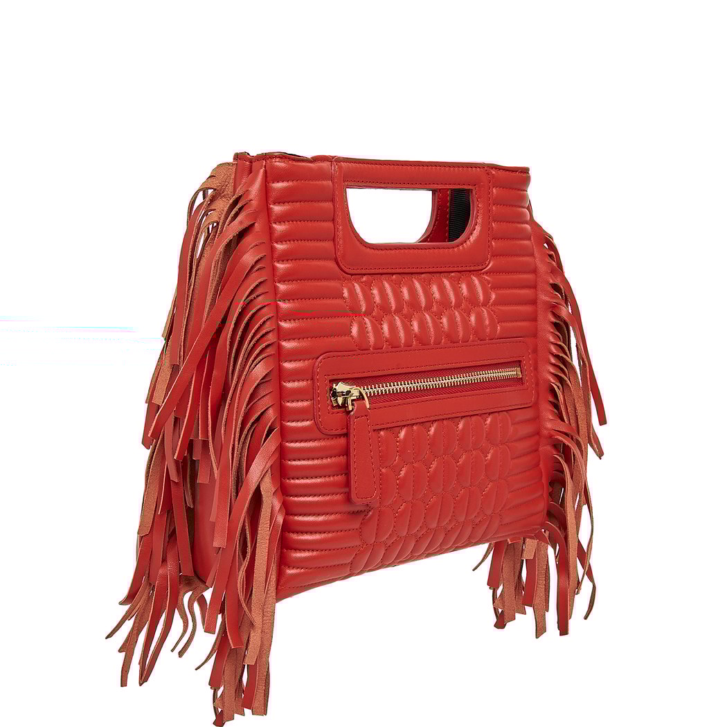 Emelina Kadın Deri Püsküllü El Çantası