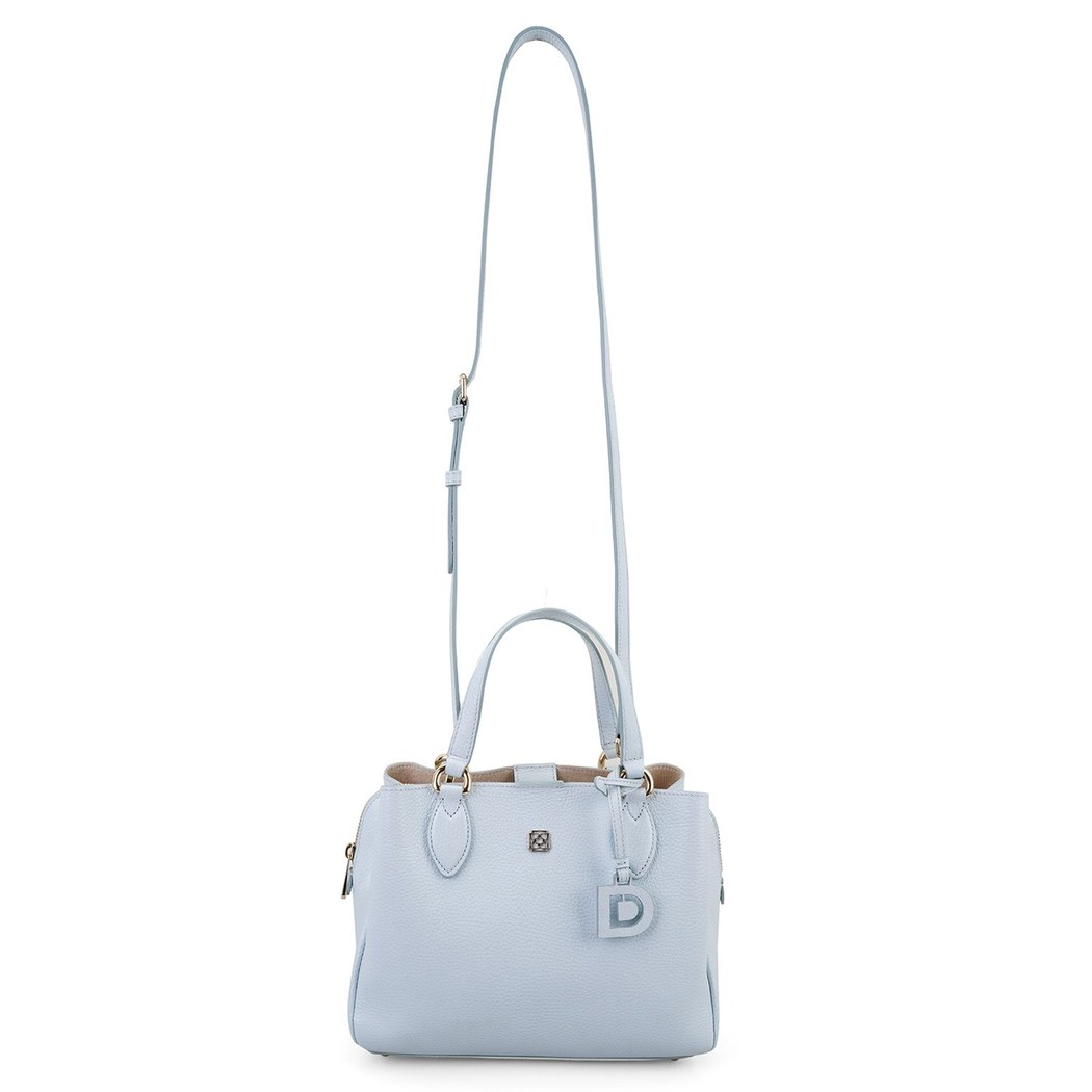 Emil Mavi Kadın Deri El Çantası