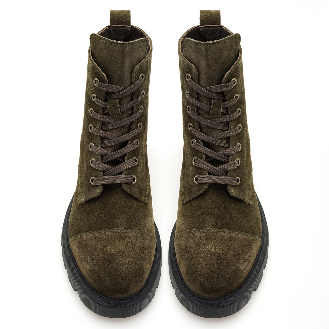 Emilla Haki Erkek Süet Deri Bot