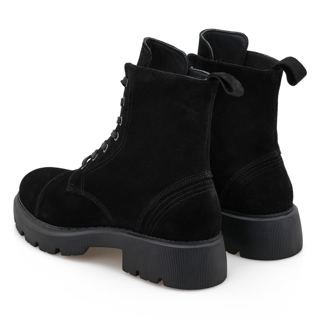 Emilla Siyah Erkek Süet Deri Bot