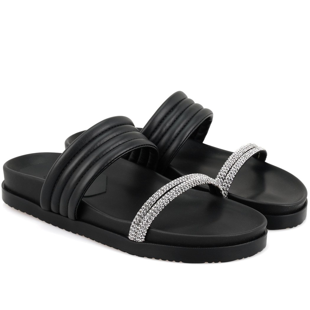 Emilo Siyah Kadın DesaComfort Tabanlı Terlik