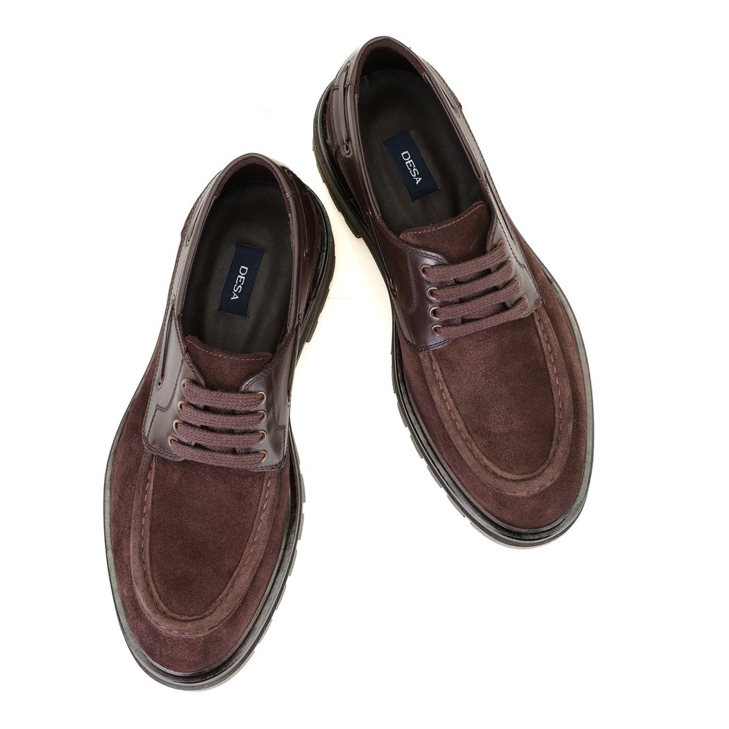 Emiras Kahve Erkek Günlük Süet Deri Ayakkabı