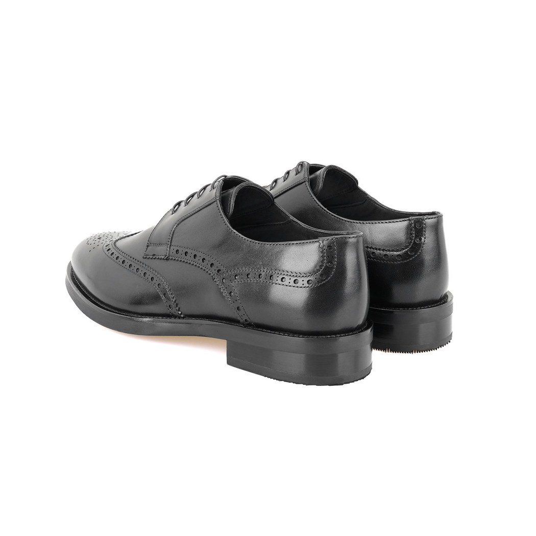 Emrick Siyah Erkek Deri Klasik Ayakkabı