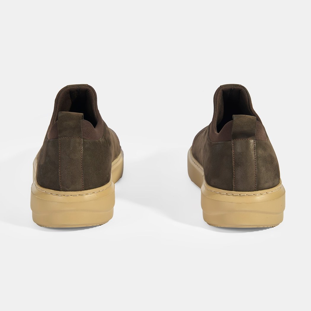 Erkek Kahve Bağcıklı Deri Günlük Ayakkabı