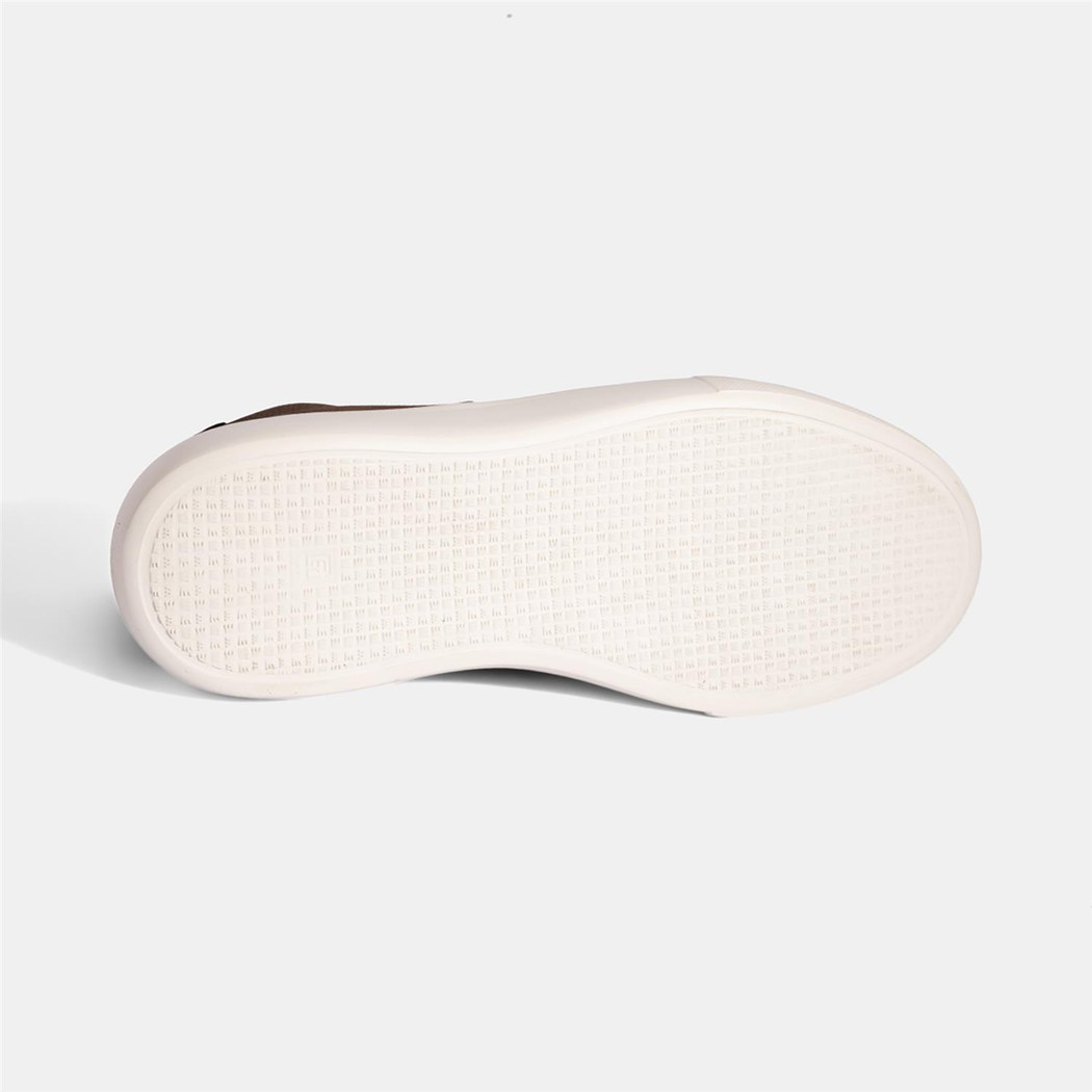 Erkek Kahve Bağcıklı Günlük Nubuk Deri Ayakkabı