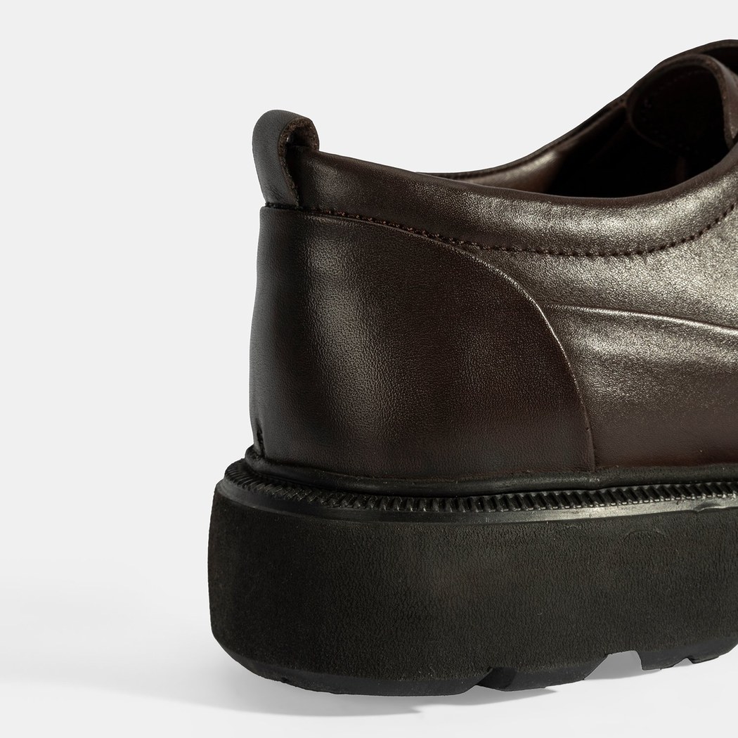 Erkek Kahve Bağcıklı Klasik Ayakkabı