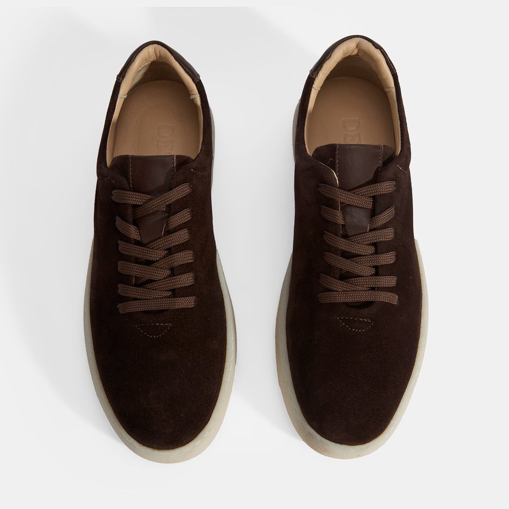 Erkek Kahve Bağcıklı Süet Günlük Ayakkabı