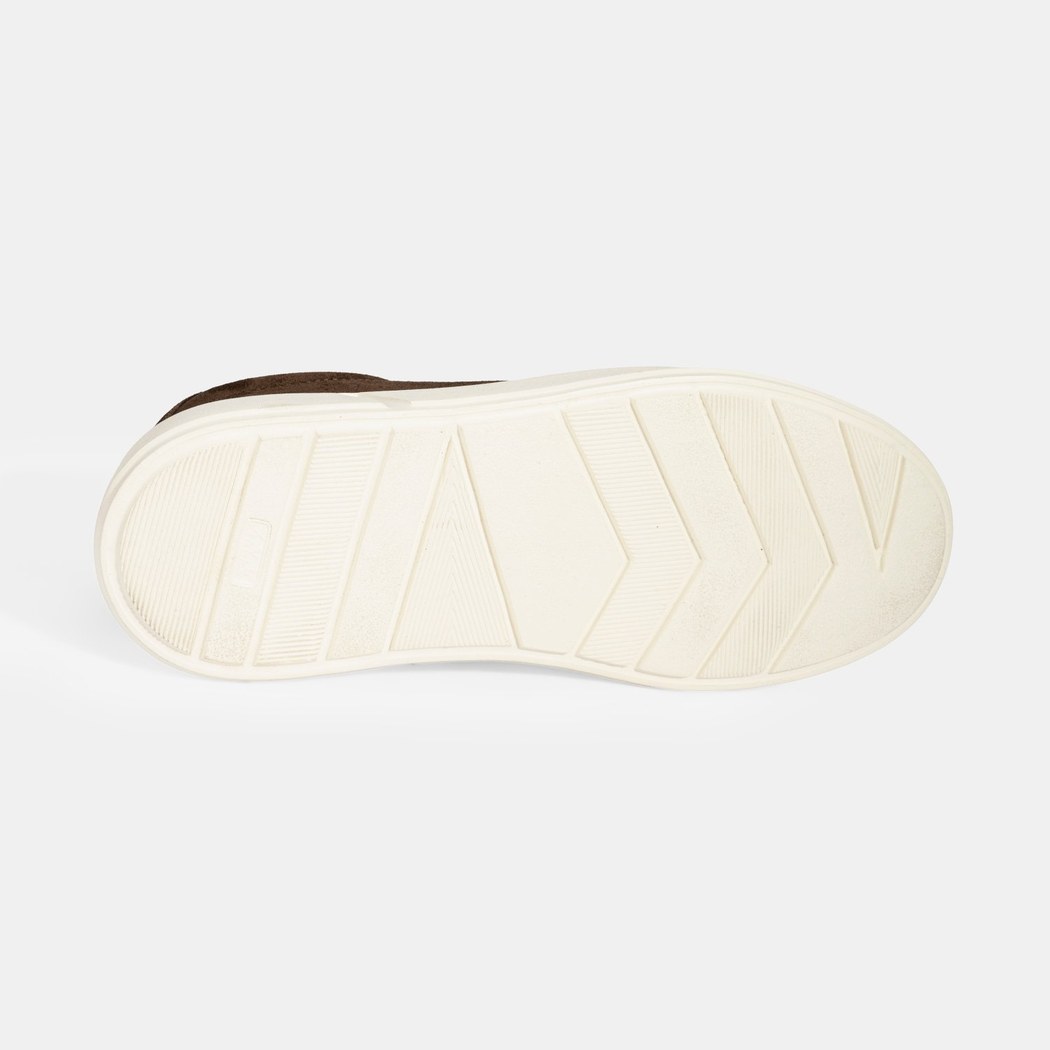 Erkek Kahve Bağcıklı Süet Spor Ayakkabı