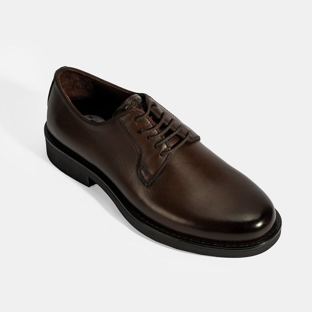 Erkek Kahve Klasik Deri Ayakkabı