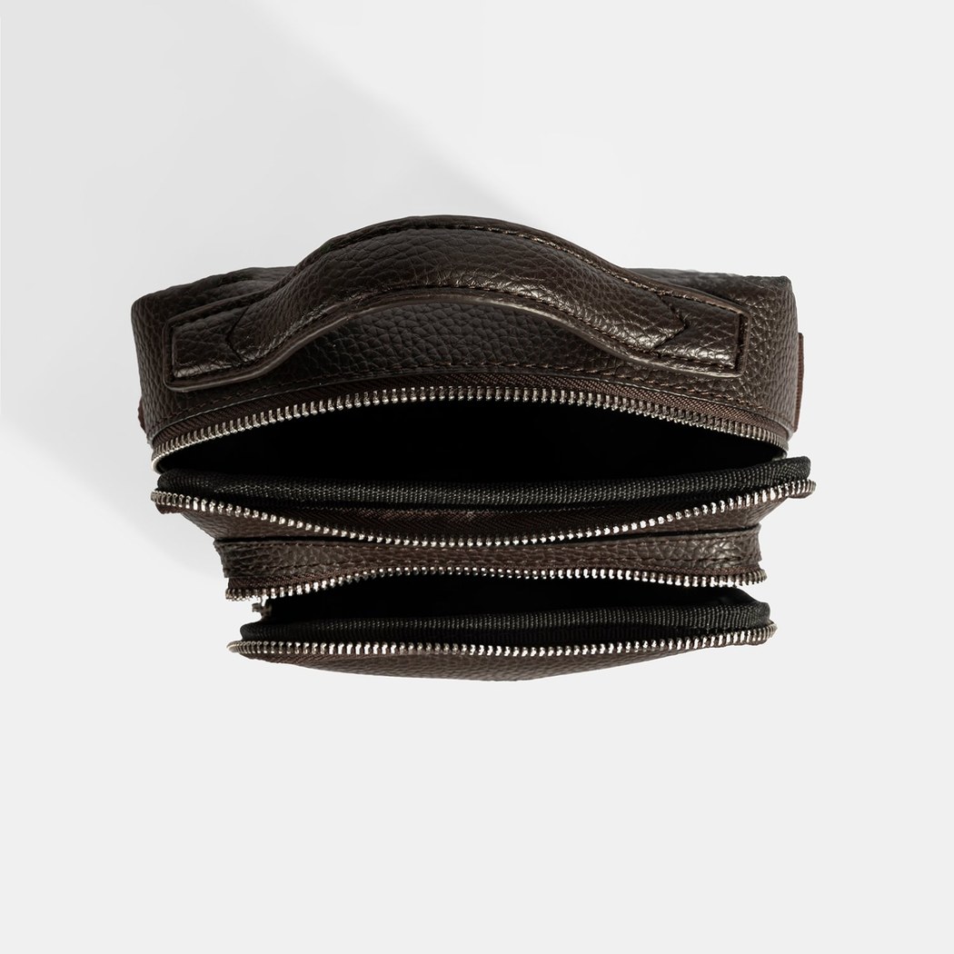 Erkek Kahve Postacı Çantası