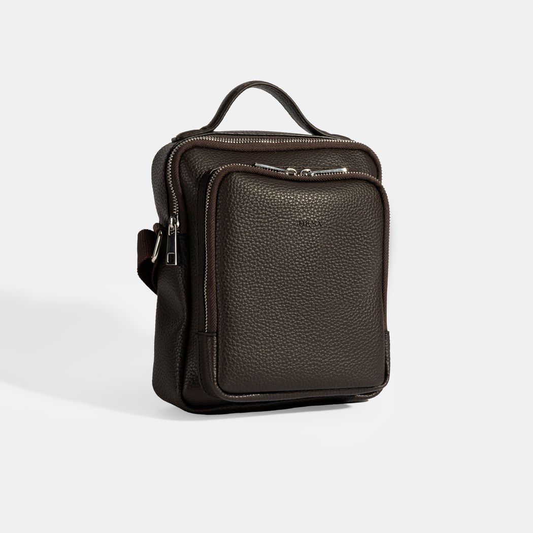 Erkek Kahve Postacı Çantası