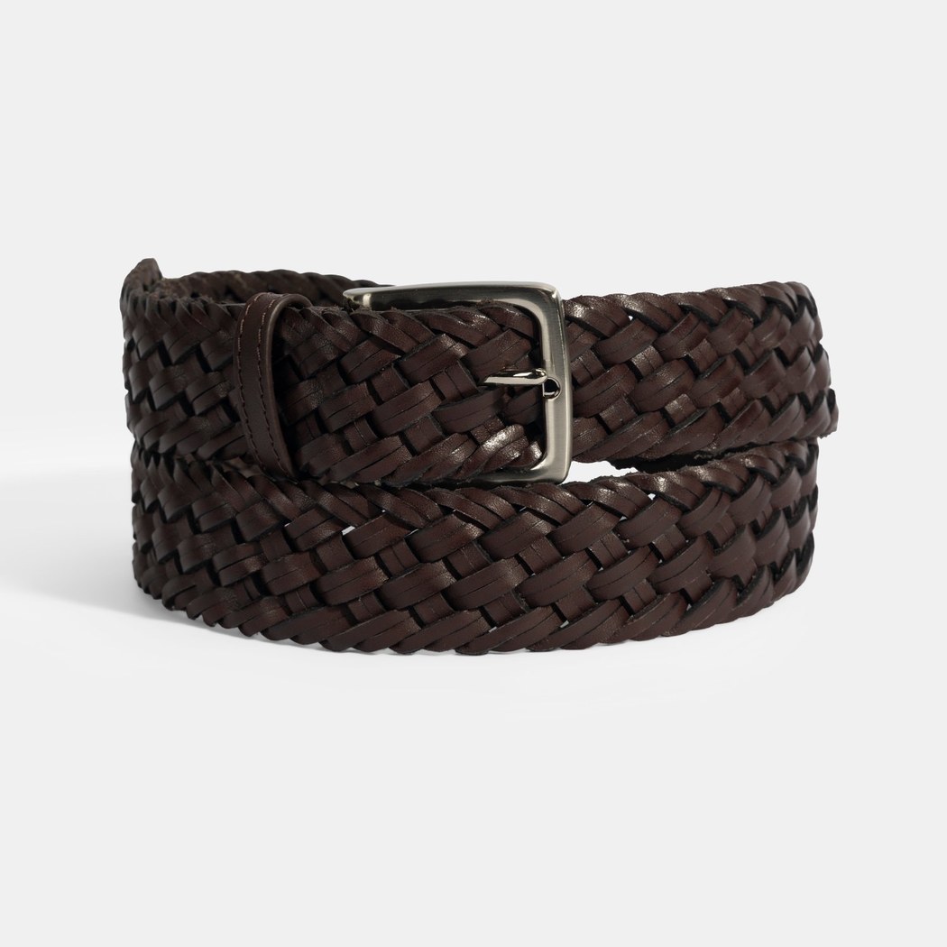 Erkek Kahve Spor Kemer