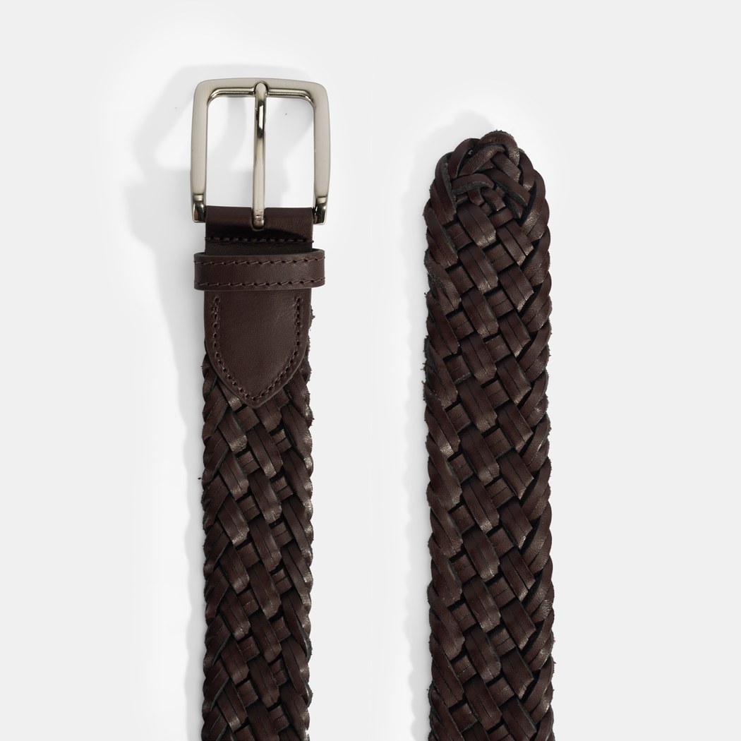 Erkek Kahve Spor Kemer