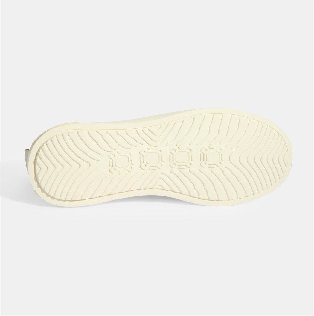 Erkek Krem Slip-On Deri Loafer