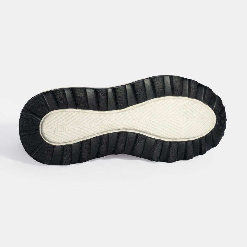 Erkek Lacivert Bağcıklı Deri Spor Ayakkabı