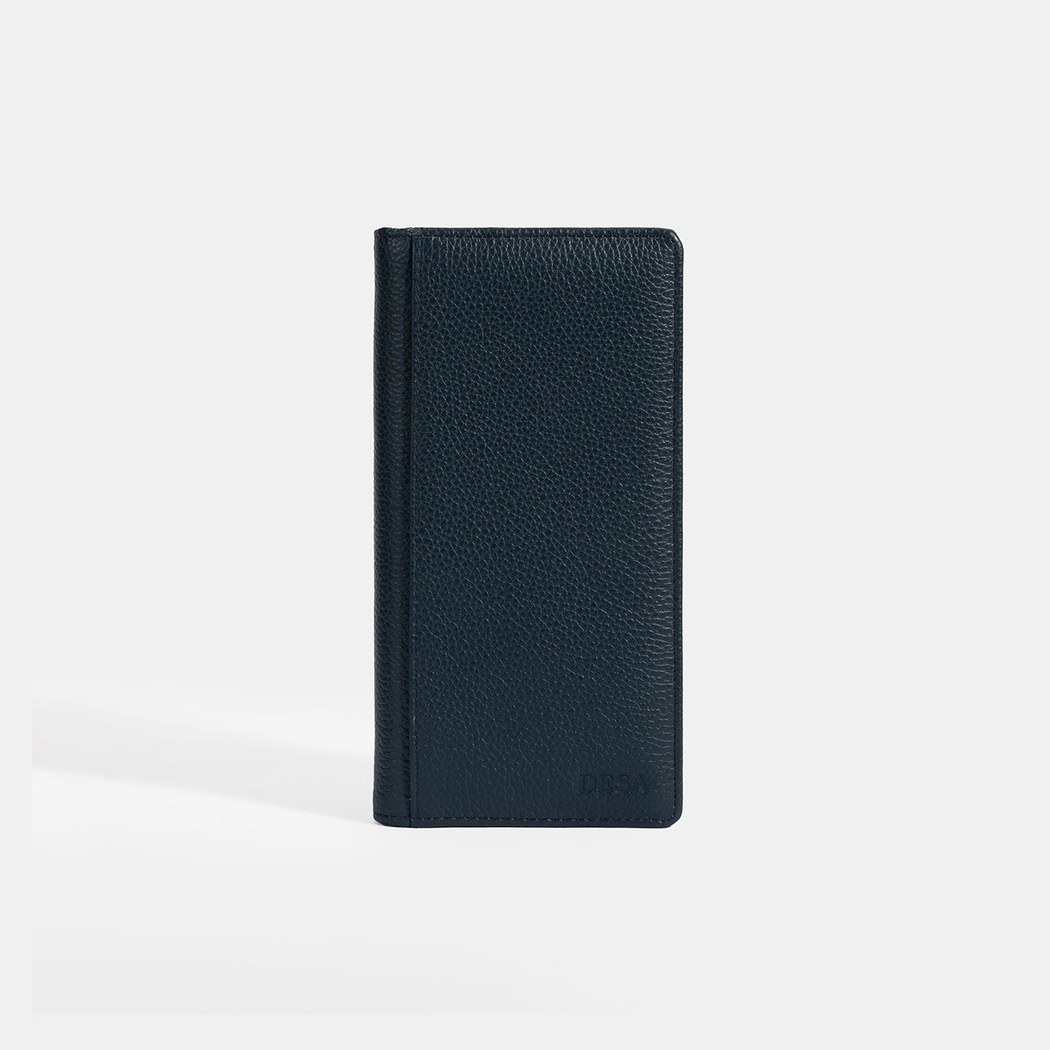 Erkek Lacivert Deri Cüzdan