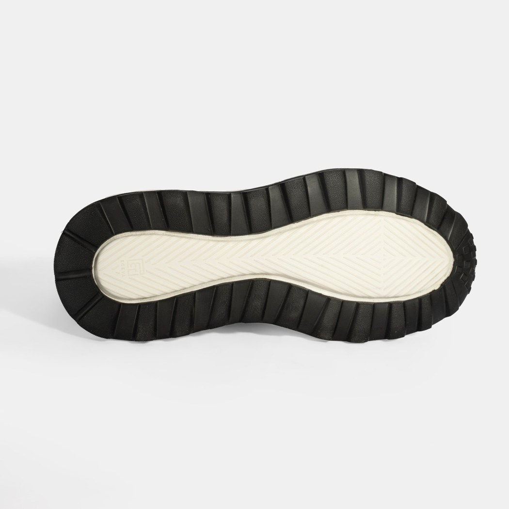 Erkek Siyah Bağcıklı Deri Spor Ayakkabı