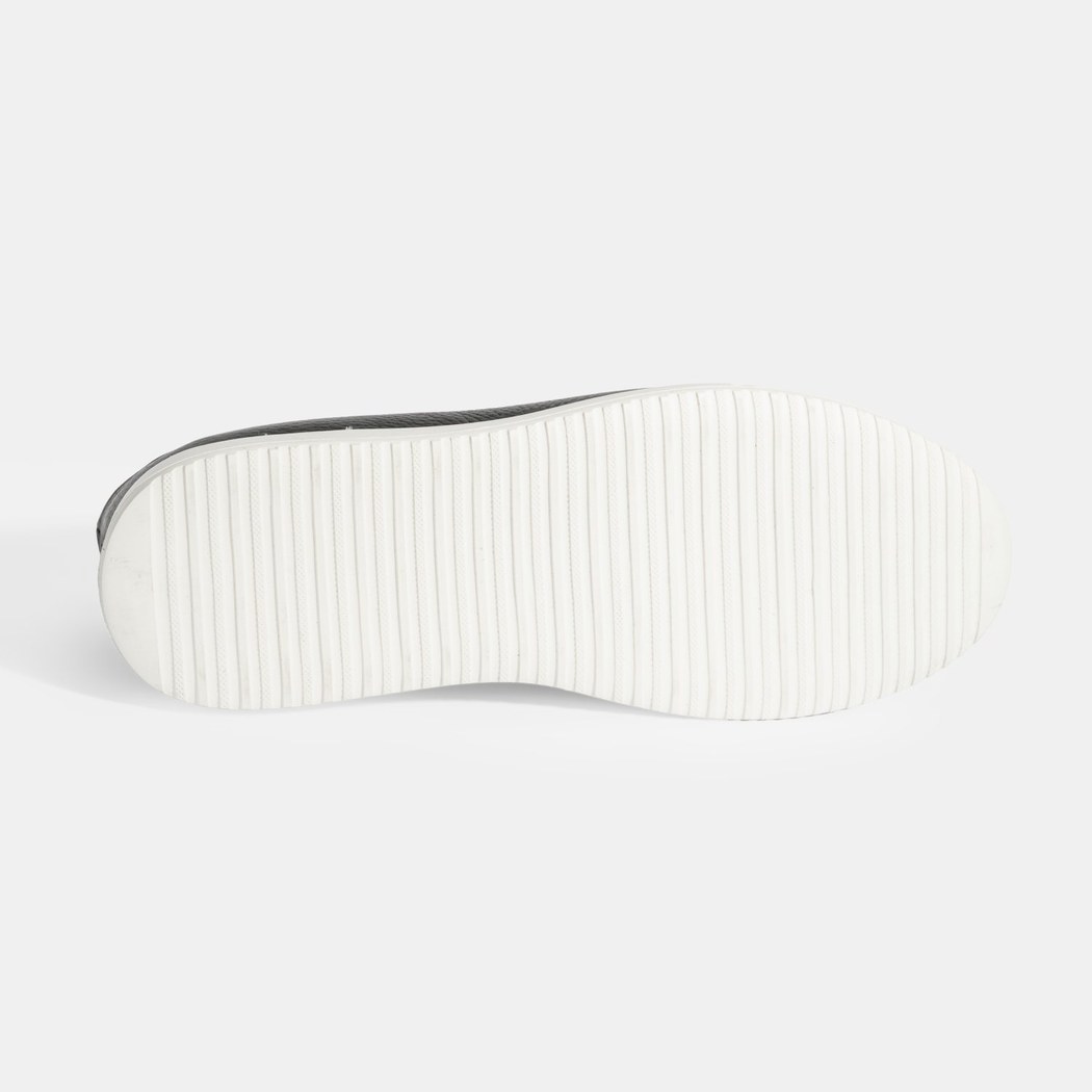 Erkek Siyah Bağcıklı Günlük Deri Ayakkabı