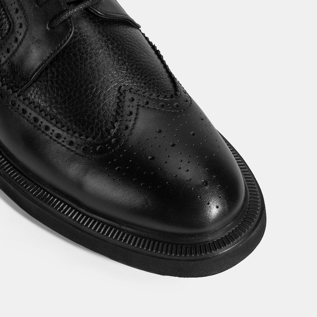 Erkek Siyah Bağcıklı Klasik Ayakkabı