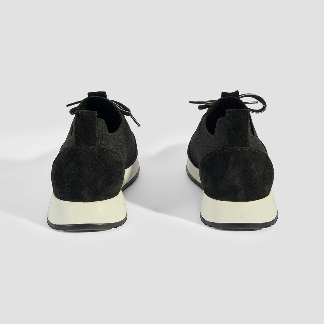 Erkek Siyah Bağcıklı Süet Günlük Ayakkabı