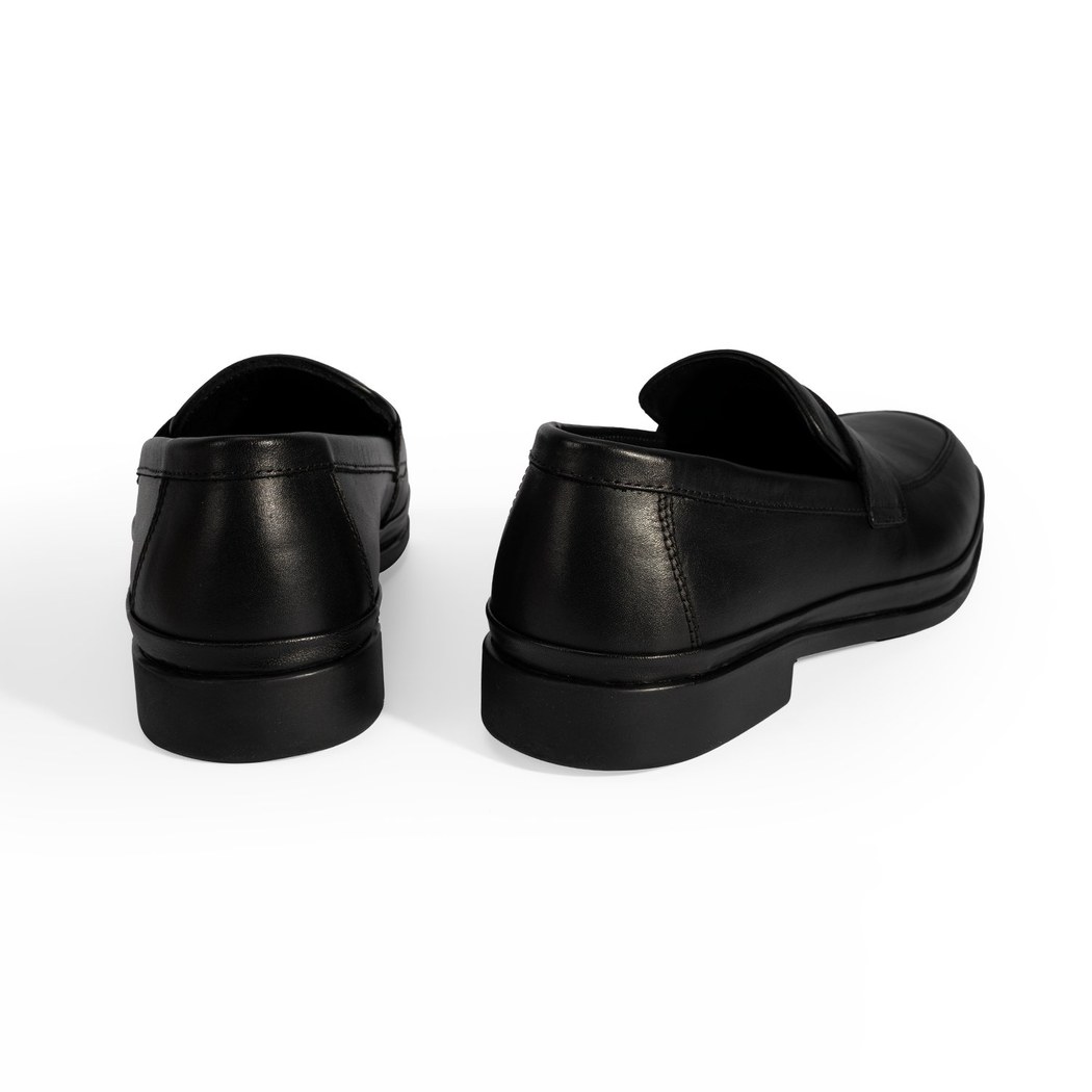 Erkek Siyah DesaComfort Deri Loafer