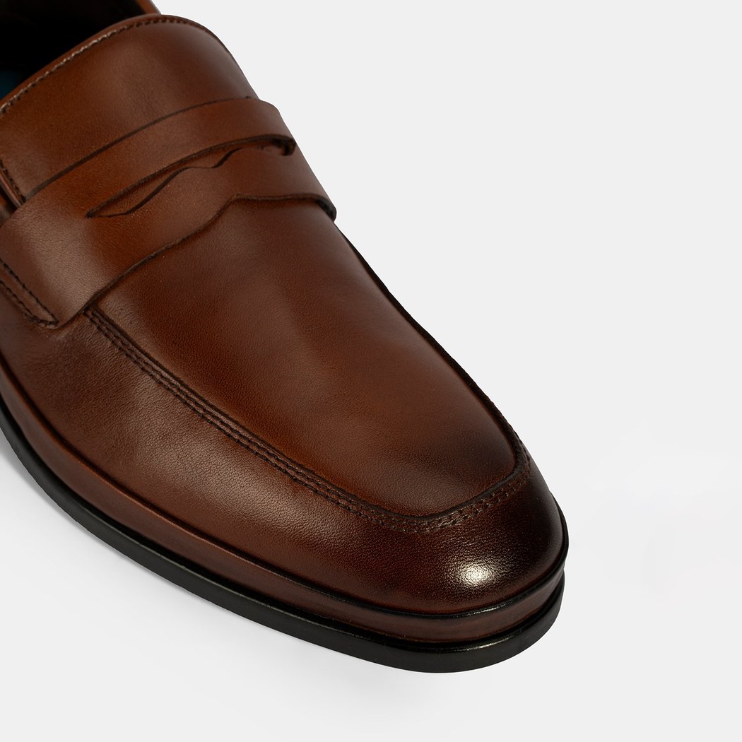 Erkek Taba DesaComfort Deri Loafer