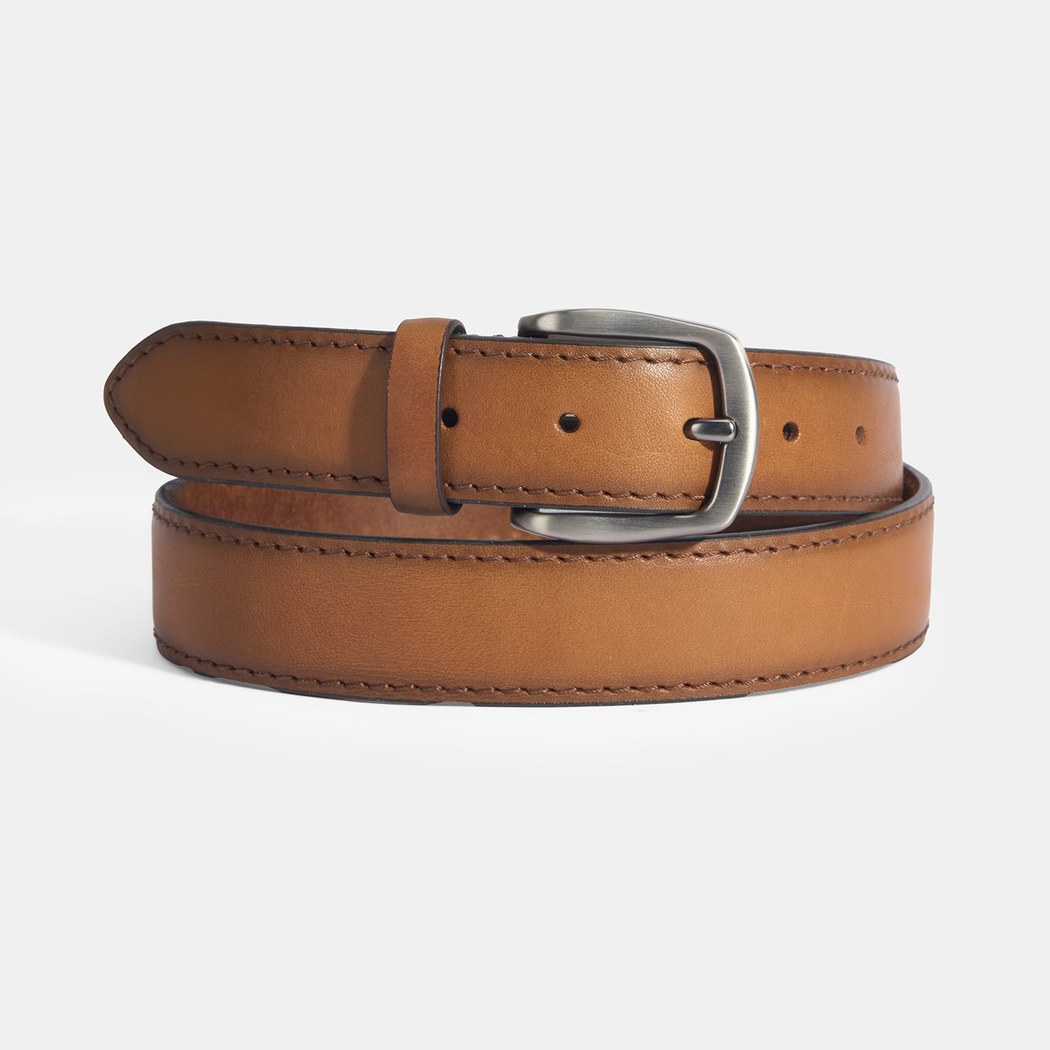 Erkek Taba Spor Deri Kemer