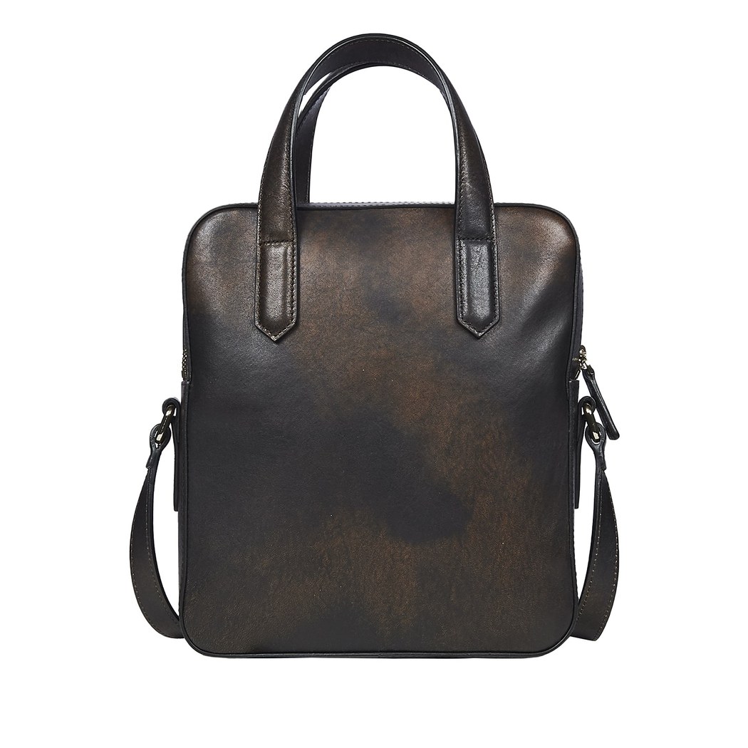 Erkek Vintage Deri Postacı Çantası