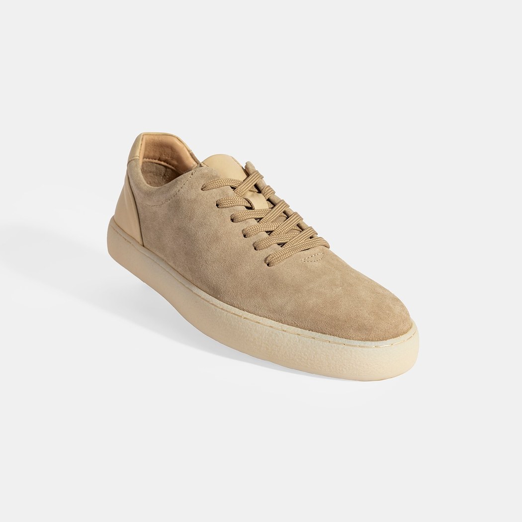 Erkek Vizon Bağcıklı Süet Günlük Ayakkabı