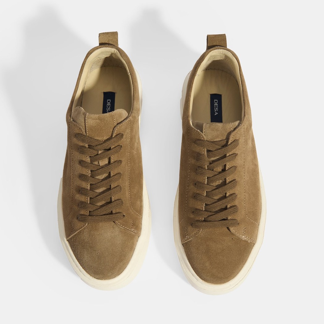 Erkek Vizon Bağcıklı Süet Günlük Ayakkabı