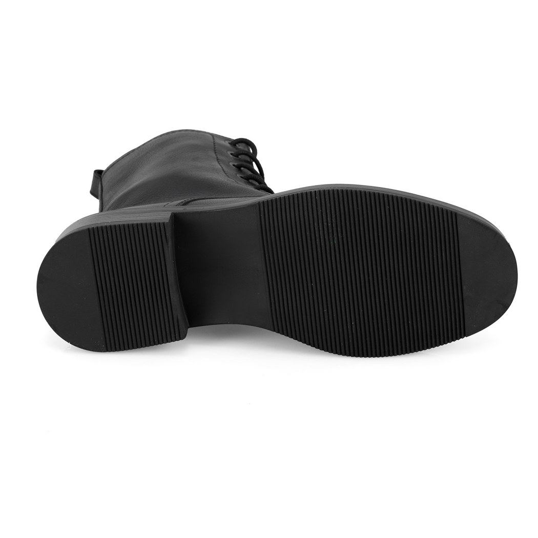 Etira Siyah Kadın Deri Bot