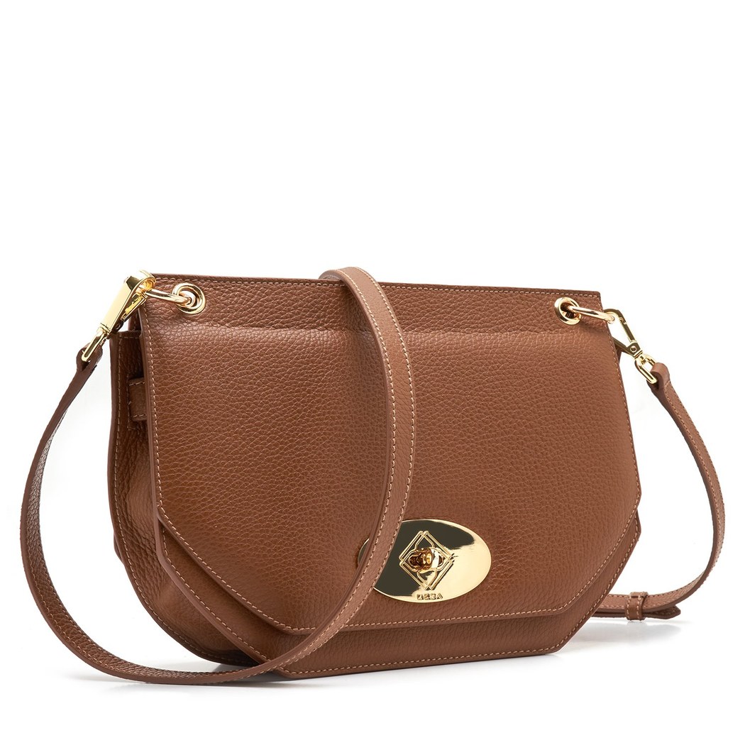 Etta Konyak Kadın Deri Omuz Çantası