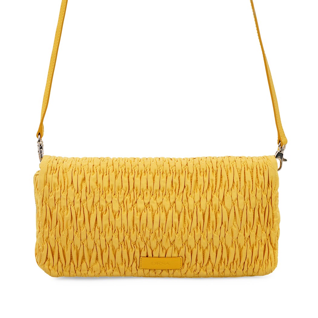 Eunice Sarı Kadın Postacı Çantası