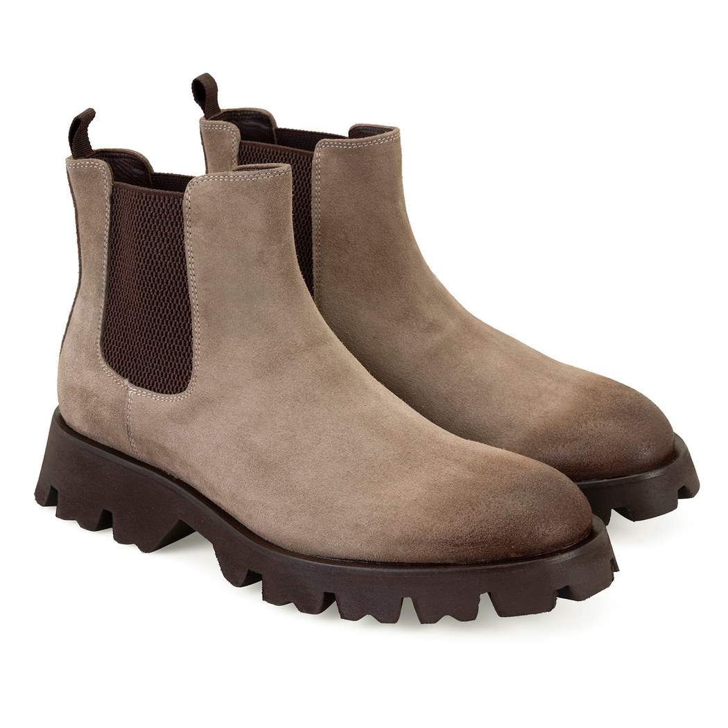 Everet Vizon Erkek Lastikli Deri Chelsea Bot