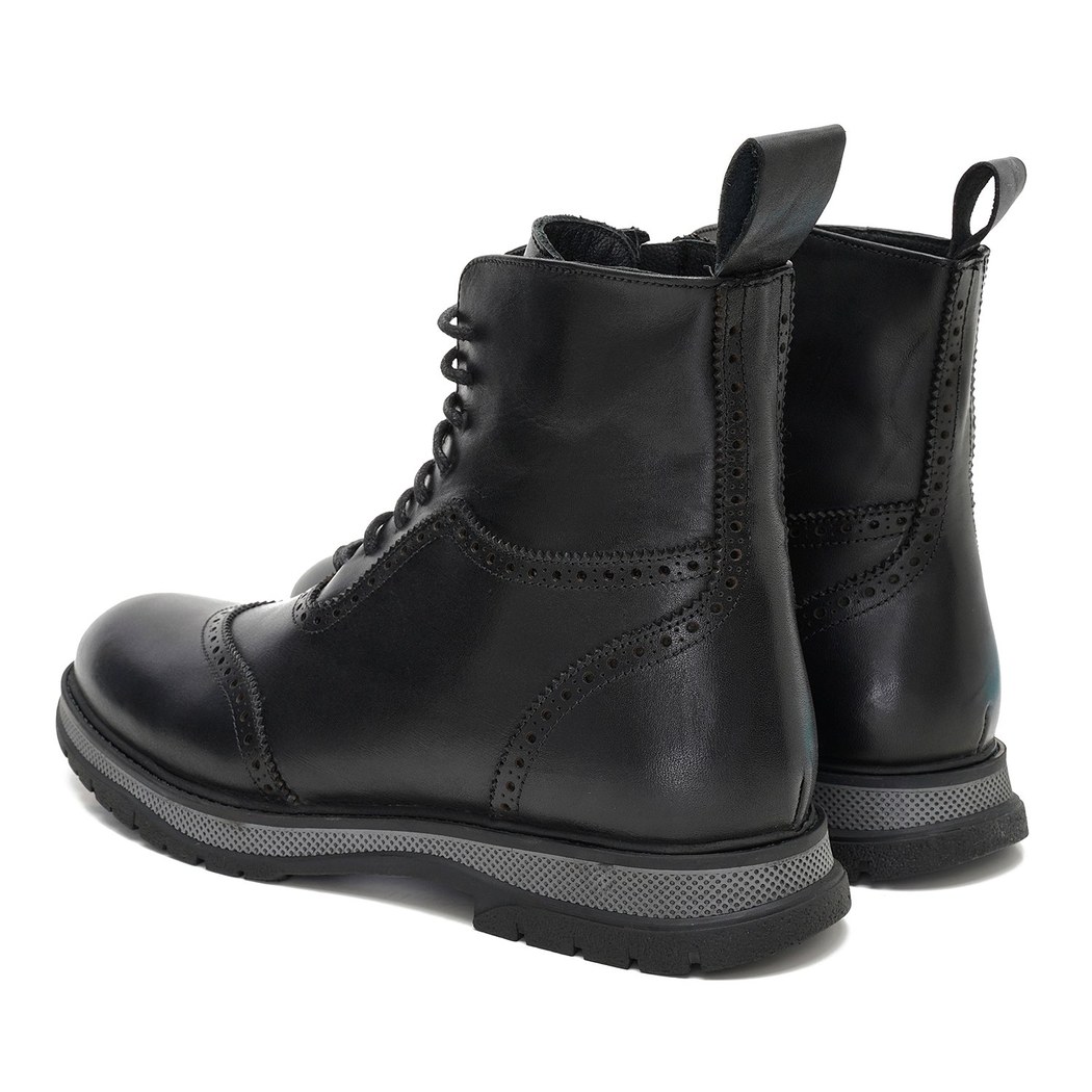 Evita Siyah Erkek Deri Bot