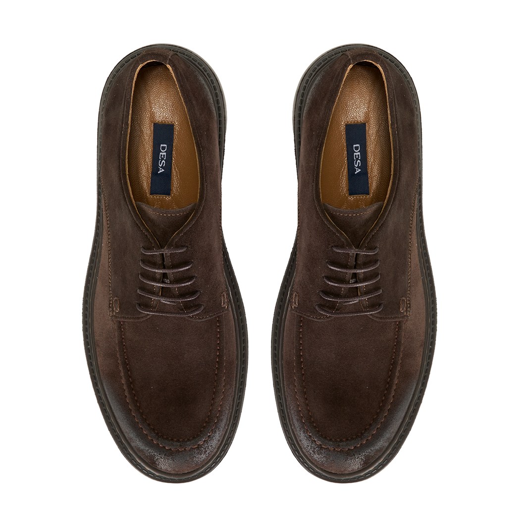 Fabian Kahve Erkek Süet Deri Günlük Ayakkabı